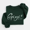 Personalized Gigi Est Sweatshirt, Mother's Day Gift, Grandma Sweatshirt, Gift for Grandmother, Nana Sweatshirt, Grammy Mimi Nonny Sweatshirt