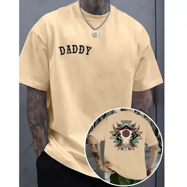 Cow Skull Shirt – Western Aztec Bull Skull Tee – Boho Rodeo T-Shirt – Southern Country Style – Perfect Western Gift for Cowboys & Rodeo Fans