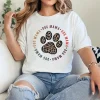 Dog Mama T-Shirt – Cute Dog Mom Gift Tee, Fur Mama Shirt for Pet Lovers, Dog Lover Graphic Top, Mother's Day Gift for Dog Moms