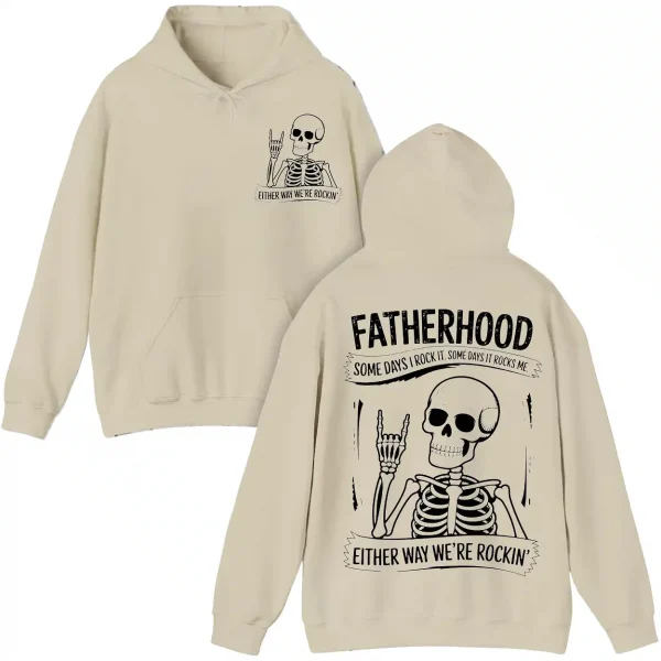 9-4.webp Some Day I Rock It Skeleton Hoodie – A Must-Have Father’s Day Gift For Dads Who Know Fatherhood Isn’t Always Easy, But Always Worth It