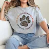 Dog Mama T-Shirt – Cute Dog Mom Gift Tee, Fur Mama Shirt for Pet Lovers, Dog Lover Graphic Top, Mother's Day Gift for Dog Moms