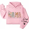 9-5-1.webp This Mama Wears Her Heart on Her Sleeve Hoodie – Custom Kids Names Hoodie for Mom