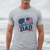 All American Dad Shirt, Dad T-Shirt, Fourth of July Tee, 4th Of July T-Shirt, Father's Day Shirt, Patriot Dad Shirt, American Dad Shirt