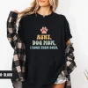 Aunt and Dog Mom Comfort Colors Shirt, Comfort Colors Dog Lover Aunt, Dog Mom and Auntie Shirt, Dog Lover Auntie T-Shirt