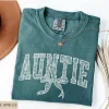 Auntie T-Shirt, New Aunt Gift, Retro Aunt Shirt, Baby Announcement Shirt, Cute Aunt Tee, Pregnancy Reveal, Gift for Aunt to Be