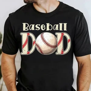 Funny Baseball Dad Shirt ? Father's Day Gift for Baseball Lovers