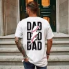 Dad Baseball Shirt ? Game Day Tee for Fathers Who Love Baseball