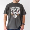 Baseball Dad Graphic Tee, Father's Day T-Shirt, The Best Father's Day Gift