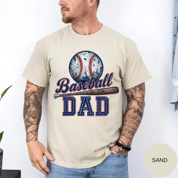Baseball Dad Shirt ? Funny Baseball Father T-Shirt ? Sports Dad Gift for Father's Day or Game Day