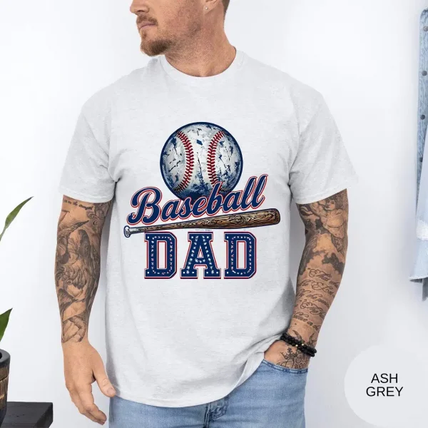 Baseball Dad Shirt ? Funny Baseball Father T-Shirt ? Sports Dad Gift for Father's Day or Game Day