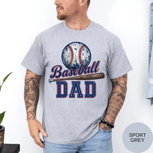 Baseball Dad Shirt ? Funny Baseball Father T-Shirt ? Sports Dad Gift for Father's Day or Game Day