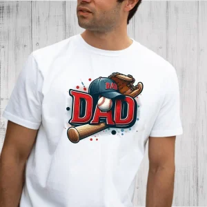 Funny Baseball Dad Tee ? Gift for Baseball Fathers, Coach Dad Shirt