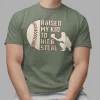Baseball Parent Shirt ? Raised My Kid to Hit & Steal ? Great Gift for Baseball Dad or Mom