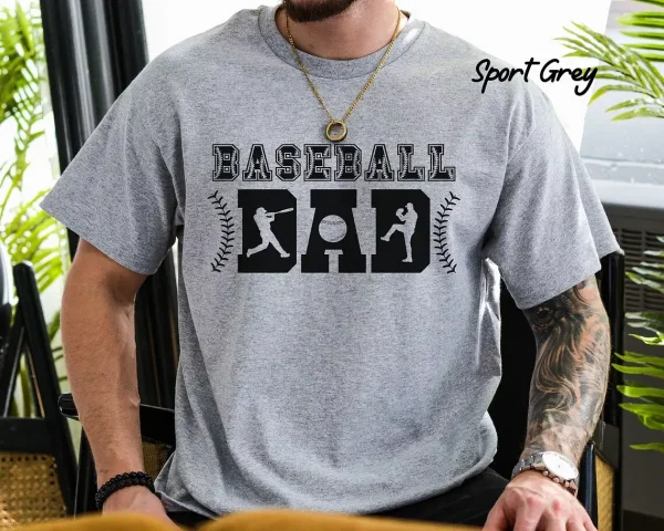 Baseball-Dad-Shirt-Fathers-Day-2.webp Baseball Dad Silhouette Shirt ? Perfect Game Day Outfit for Proud Dads