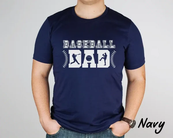 Baseball-Dad-Shirt-Fathers-Day-3.webp Baseball Dad Silhouette Shirt ? Perfect Game Day Outfit for Proud Dads