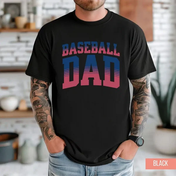 Funny Baseball Dad Tee ? Gift for Baseball Fathers, Coach Dad Shirt