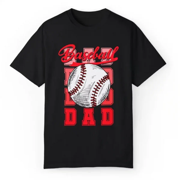 Baseball-Dad-Shirt-for-vintage-4.webp Vintage Baseball Dad Shirt ? Father's Day Baseball Game Tee