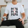 Retro Papa Baseball Shirt ? Lightning Bolt Graphic ? Father's Day Gift