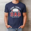 Home Run Dad Shirt ? Promoted to Dad Baseball T-Shirt ? New Dad Gift 2024