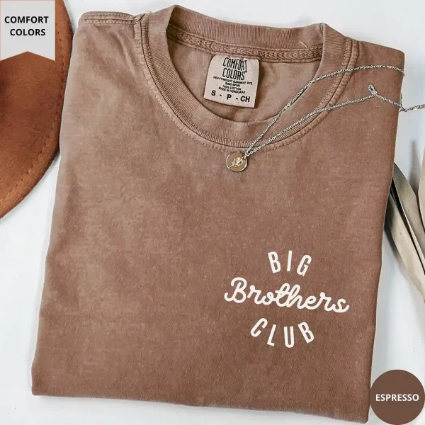 Big Brother Club T-Shirt, Cool Brothers Club Shirt, Brother Birthday Gift, Best Brother Shirt, Shirt for Brother