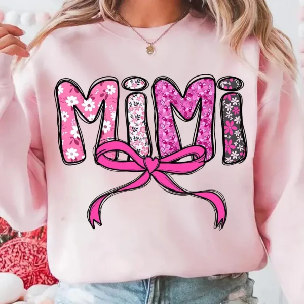Boho Retro Mama, Mini, Wife, Coquette Aesthetic, Mother's Day Matching Outfits - The Best Mother's Day Gift