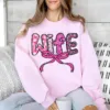 Boho Retro Mama, Mini, Wife, Coquette Aesthetic, Mother's Day Matching Outfits - The Best Mother's Day Gift