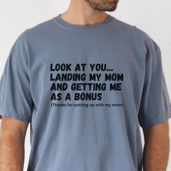 Bonus Dad Fathers Day Shirt, Step Dad Gift for Fathers Day, Bonus Dad Gift from Bonus Daughter, Unique Stepped Up Dad