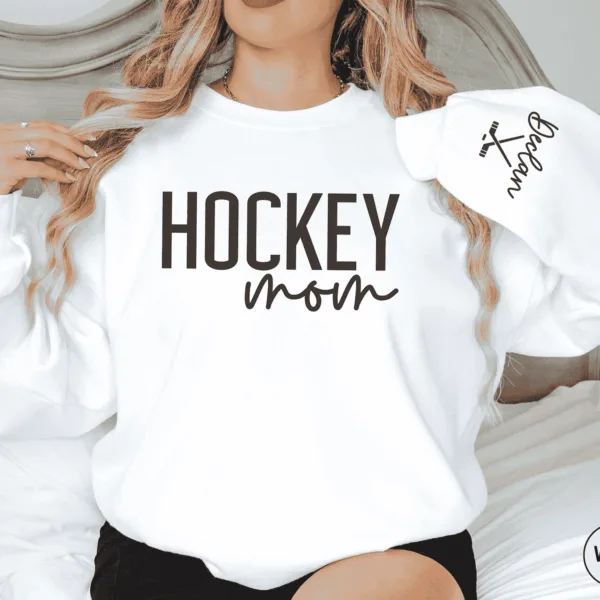 CUSTOM-Hockey-Mom-Sweatshirt-with-Name-on-Sleeve-Ice-Hockey-Mama-Sweater-Personalized-Hockey-Gift-Game-Day-Crewneck-Goalie-Mom-Hoodie34.png Custom Hockey Mom Sweatshirt with Name on Sleeve, Personalized Mom Sweater, Game Day Shirt, Crewneck, Mothers Day Gift