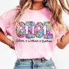 Custom Grandma, Floral Boho Mommy, Personalized Gigi, Floral Mama T-Shirt - The Best Mother's Day Gift