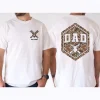Camo Dad, Hunter Dad Shirt, Deer Hunting T-shirt for Dad, Dad Hunting Camo, The Best Father's Day Gift