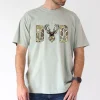Camo Dad Hunting T-Shirt with Deer Camouflage Print T-Shirt, The Best Father's Day Gift