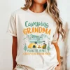 Camping Grandma, Camping, Camp 2025 Shirt, Family Outdoor Shirt, Grandma T-Shirt, Vacation Shirt, Summer T-Shirt