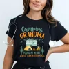 Camping Grandma, Camping, Camp 2025 Shirt, Family Outdoor Shirt, Grandma T-Shirt, Vacation Shirt, Summer T-Shirt