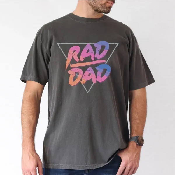 Cartoon-Rad-Dad-Graphic-Print-T-Shirt-All-Season-Non-Stretch-Cotton-Casual-Crew-Neck-Knit-Fabric-Tee-Perfect-for-Daily-Wear-Outdoor-Activities-and-Sports-Comfortable-Fit-for-Adults-3_gm_optimized.webp Cartoon Rad Dad Graphic Print T-Shirt, The Best Father's Day Gift