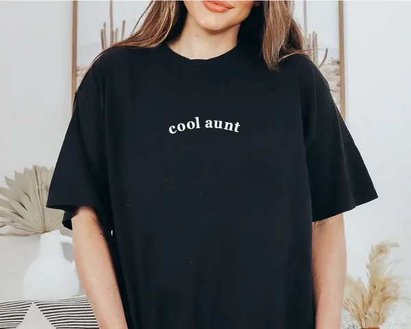 Cool Aunt Comfort Colors? T Shirt Aunt Gift , Pregnancy Reveal to Aunt Cool Aunt Club