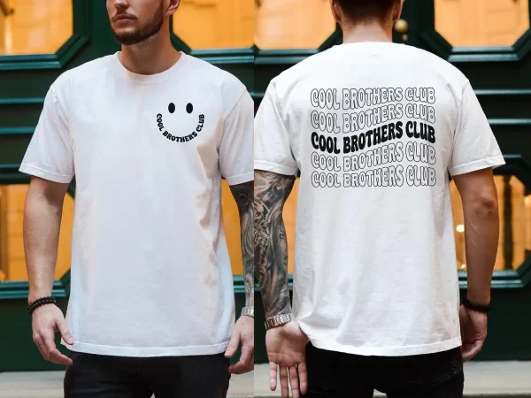 Cool Brothers Club T-Shirt, Brother Birthday Gift, Best Brother Shirt, Shirt for Brother