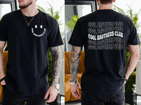 Cool Brothers Club T-Shirt, Brother Birthday Gift, Best Brother Shirt, Shirt for Brother