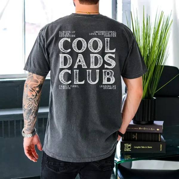 Cool-Dads-Club-1.webp Cool Dads Club Shirt, The Cool Dad Stuff, 1st Father Day Gift for Expecting Dad T-Shirt, The Best Father's Day Gift