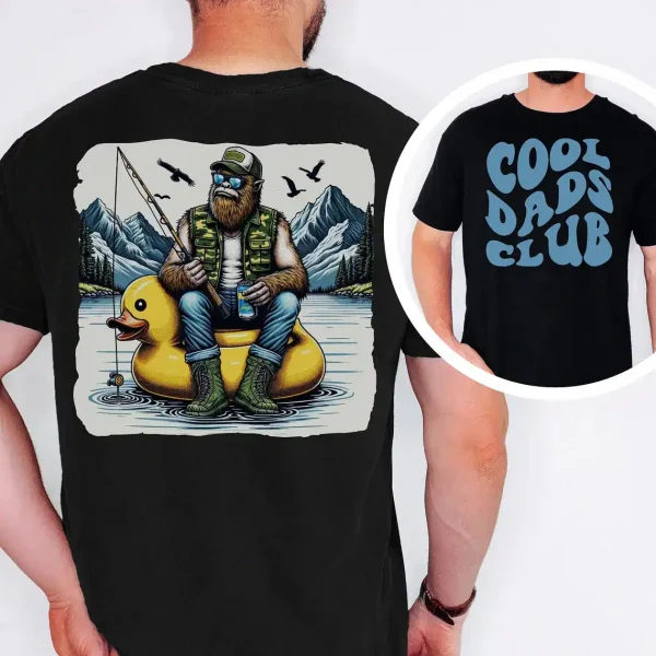 Cool Dads Club T-Shirt - Fisher and Duck T-Shirt - Unisex, Gift for All