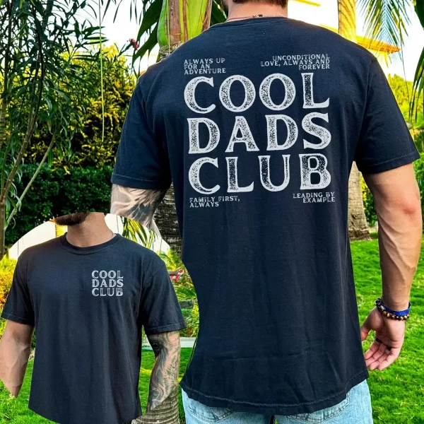 Cool-Dads-Club-4.webp Cool Dads Club Shirt, The Cool Dad Stuff, 1st Father Day Gift for Expecting Dad T-Shirt, The Best Father's Day Gift