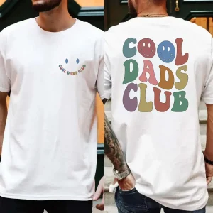 Cool Dads Club Shirt, Father's Day, Pregnancy Announcement TShirt for Dad, T-Shirt for New Dad Funny Gift for Dad To Be