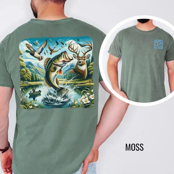 Cool-Dads-Club-fishing-4.webp Cool Dads Club T-Shirt - Fishing T-Shirt - The Best Father's Day Gift