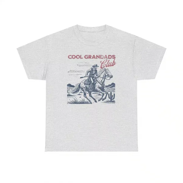 Cool Grandads Club Shirt, Cowboy T-Shirt, Funny Granddad Shirt, Gift for Grandpa, Father's Day Gift, GrandDaddy Gift, Grandfather to Be Gift