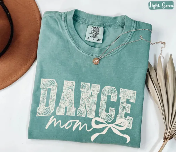 Coquette-Dance-Mom-4-1.jpg Coquette Dance Mom, Ballet Mom Gift, Dance Mama T-Shirt, The Best Idea for Mother's Day Gift