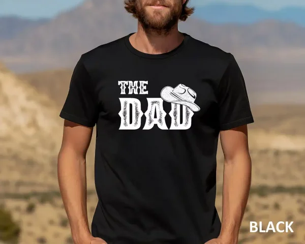 Cowboy-Dad-Shirt-Western-Dad-Shirt-1.webp Cowboy Dad Shirt, Western Dad, The Dad Cowboy T-Shirt, Cowboy Gift Shirt, Country Dad T-Shirt