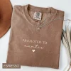 Auntie Shirt Comfort Colors, Pregnancy Announcement Gift, New Auntie Shirt, Tia, New Aunt Gift, Promoted to Auntie Shirt