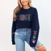 Custom-Auntie-Sweatshirt-5.webp Custom Auntie Sweatshirt, Personalized Aunt Shirt With Niece and Nephew Names, Blessed Aunty , Customized Gift For New Aunt, Moms Day