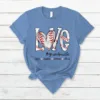 Custom Baseball Grandma T-Shirt, Personalized Baseball Grandma Tee Shirt, Baseball Mimi Shirt With Kid Names, Gift for Lover Baseball