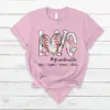 Custom Baseball Grandma T-Shirt, Personalized Baseball Grandma Tee Shirt, Baseball Mimi Shirt With Kid Names, Gift for Lover Baseball