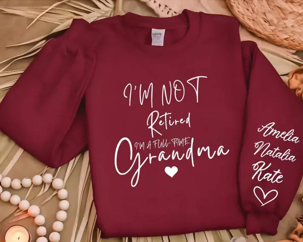 Custom Grandma Goose On The Loose Sweatshirt, Cute Grandma , Funny Goose Gift, New Grandma Crewneck, Mothers Day Gift, Funny Grandma, Gigi Sweater